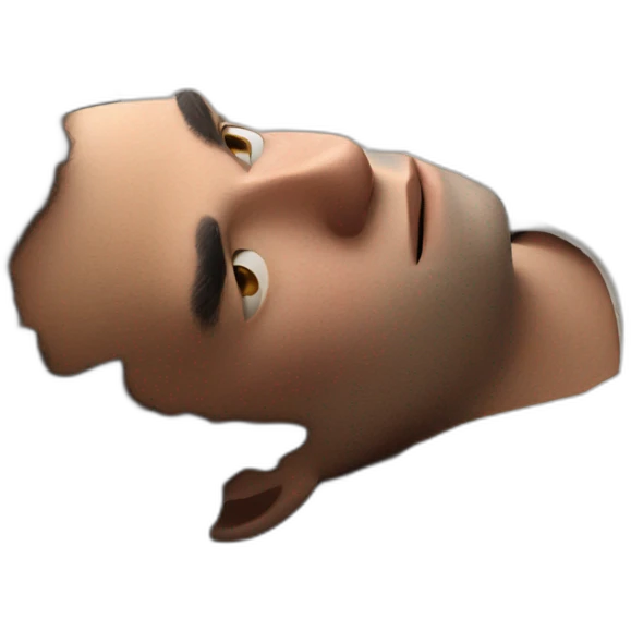 resting boy in natural setting emoji