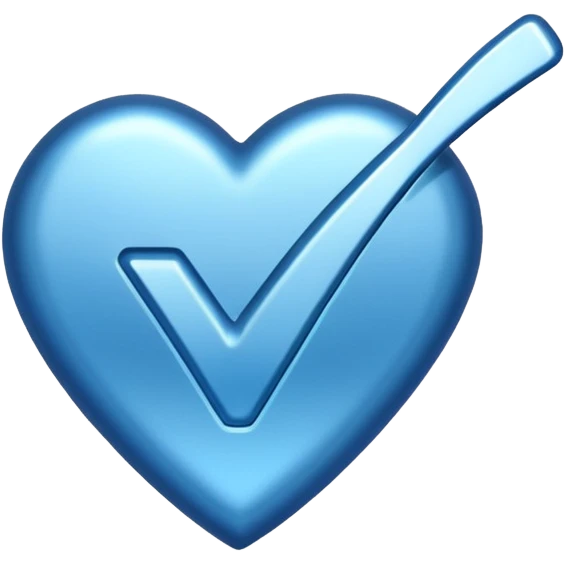 Facebook Blue verification tick emoji