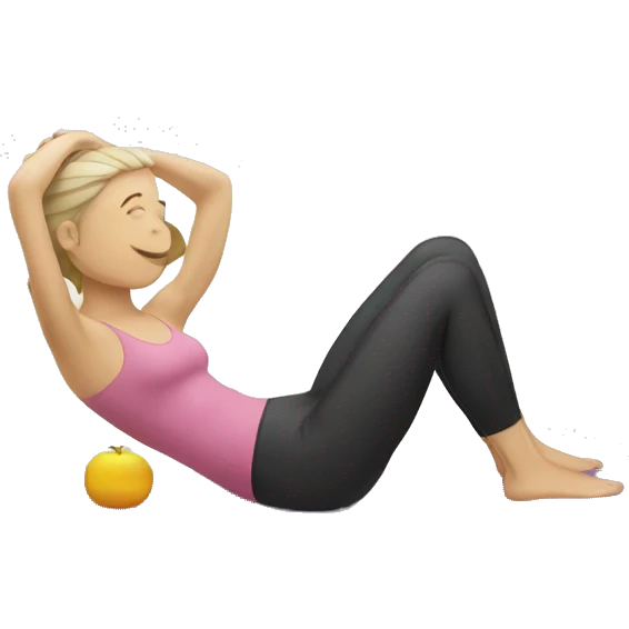 pilates emoji
