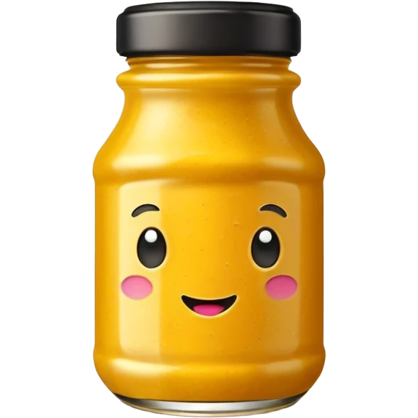 Mango flavored mustard emoji