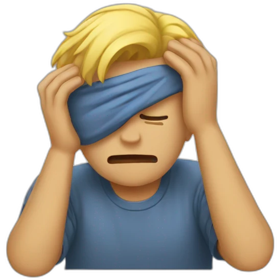 facepalm emoji