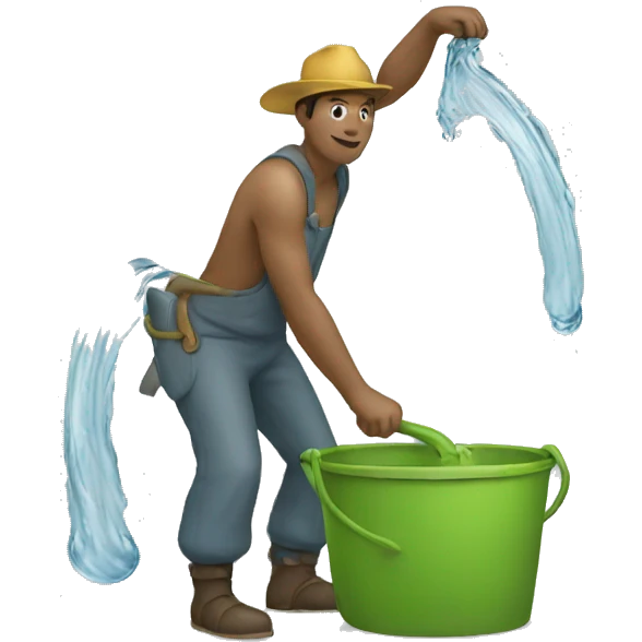 water puller emoji
