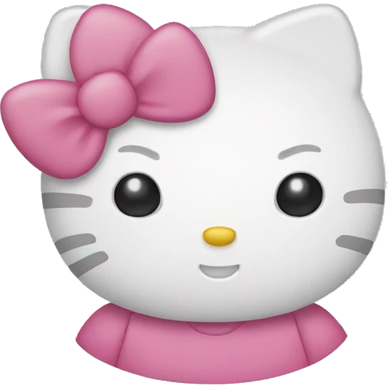 Hello kitty emoji