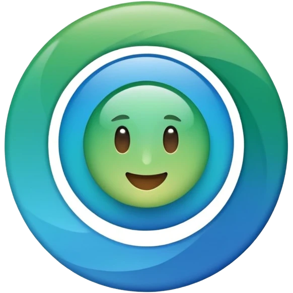 a logo that would represent the app name ReadyToMeet emoji