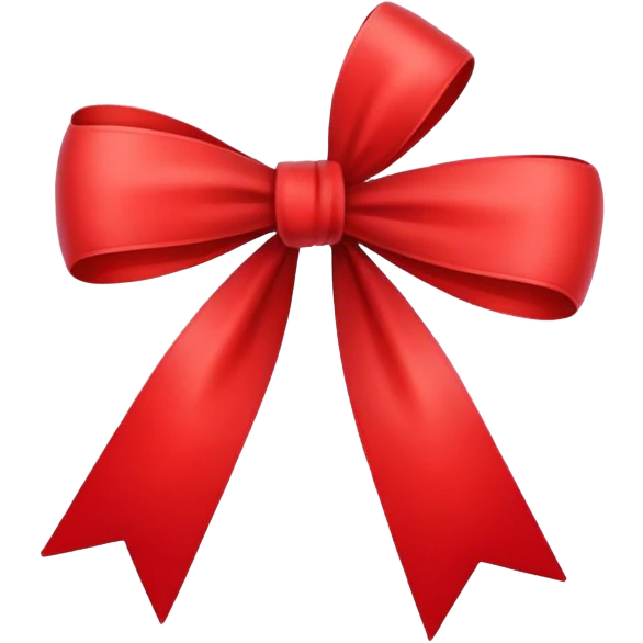 red bow emoji