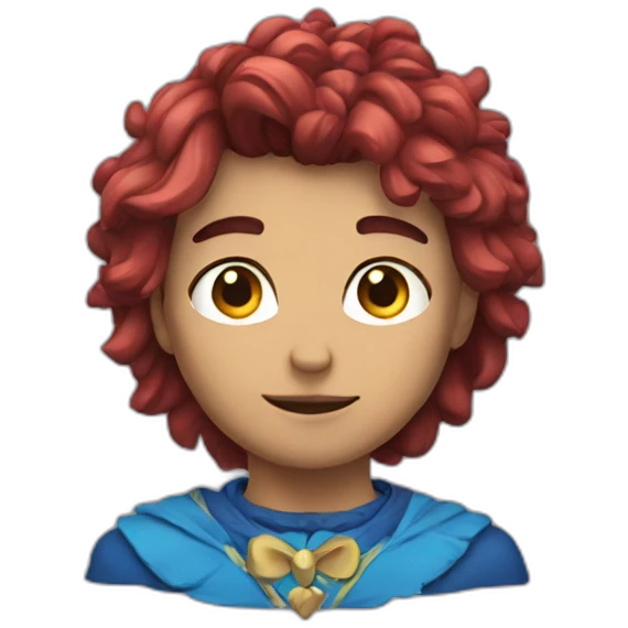 Corazon azul emoji