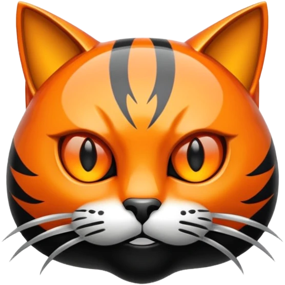 Hell cat car symbol emoji