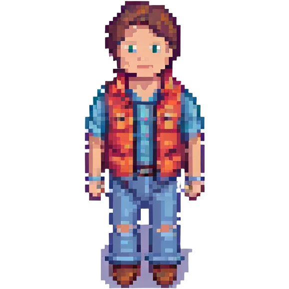 Marty McFly emoji