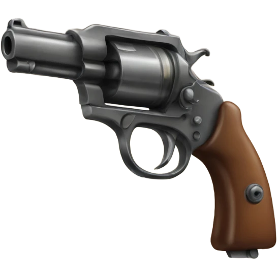 old gun emoji