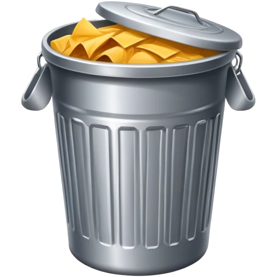 Trash can emoji