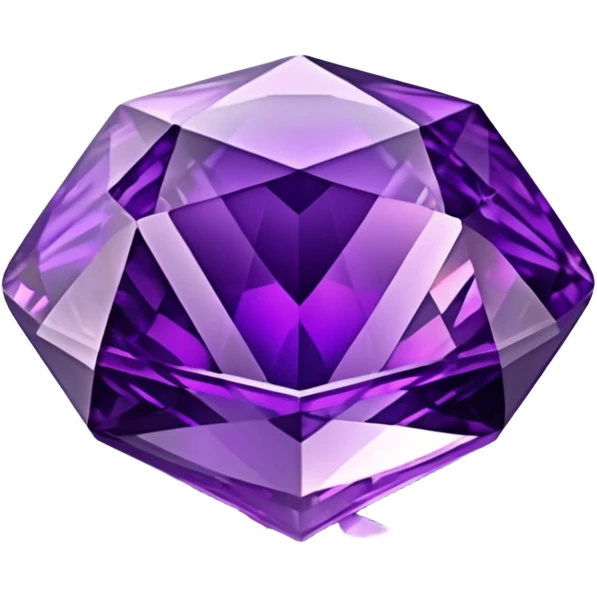 Ultra Realistic, 3D rendering, sparkly, purpe Gemstone,  Musgravite emoji