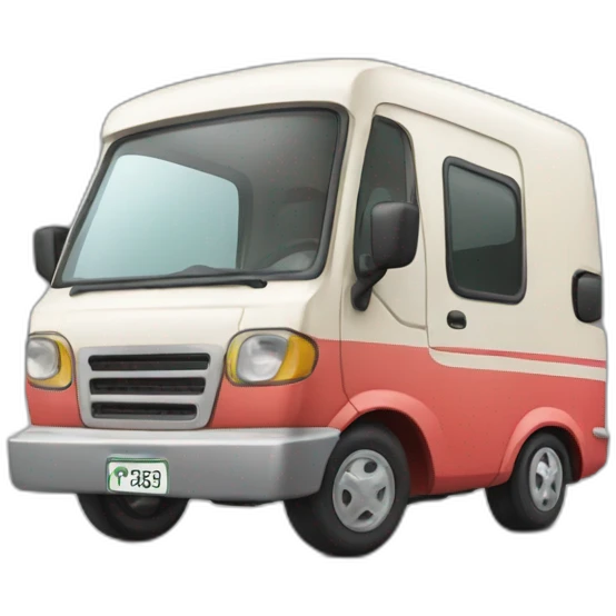 Auto zonder ramen emoji