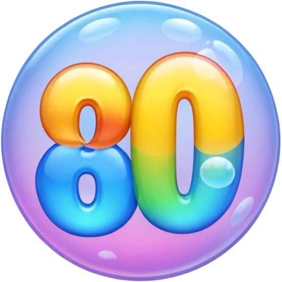 bubble that spells HI emoji