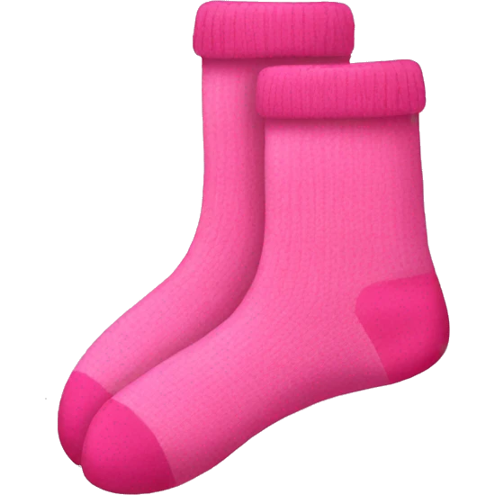 pink socks  emoji