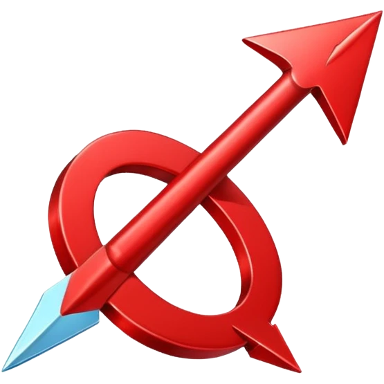 generate the red arrow up emoji