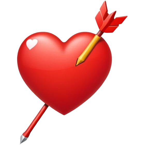 Corazón con flecha  emoji