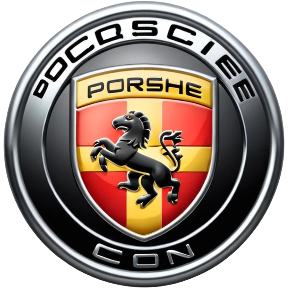 Generate an emoji of porsche logo emoji