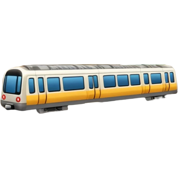 Metro image. View right Side. emoji