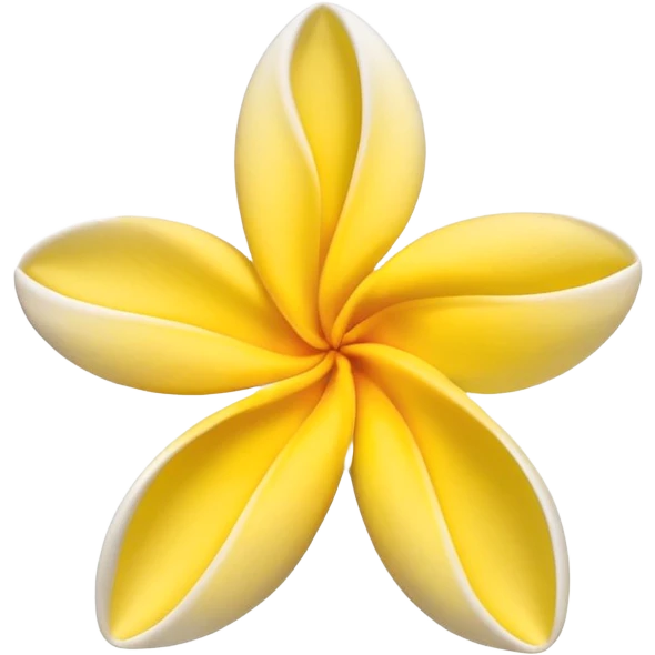 Shell plumeria  emoji