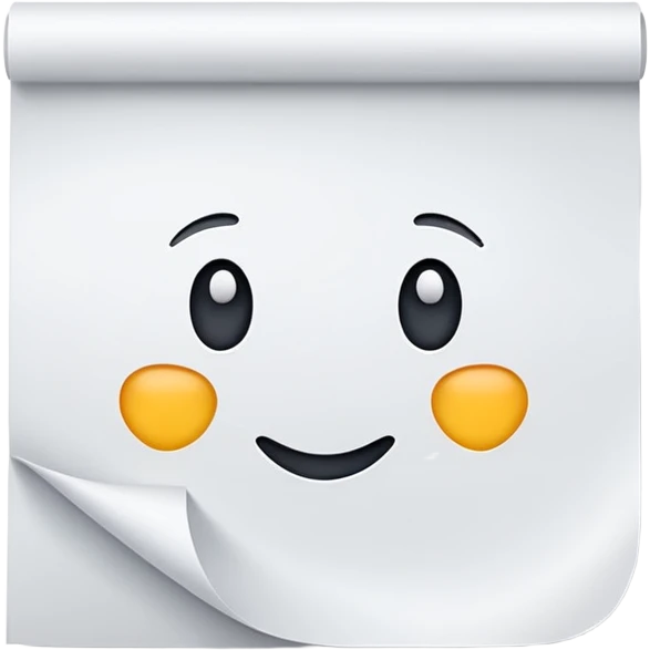 Paper emoji