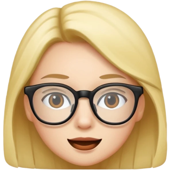 😁 with glasses  emoji