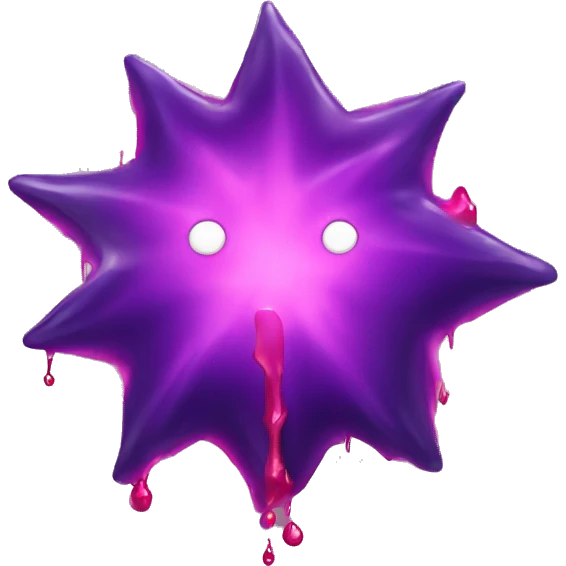 Bleeding star emoji