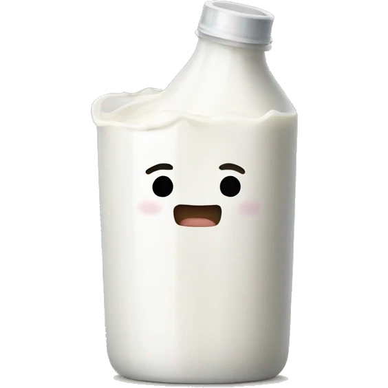 Person whit milk emoji