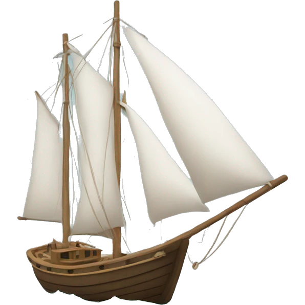 vela de barco simples emoji