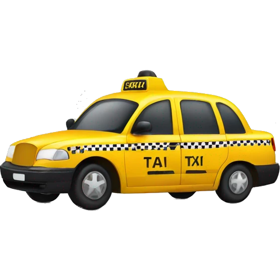 taxi car emoji