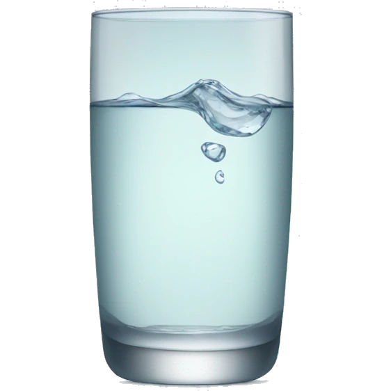 glass of ewwater emoji