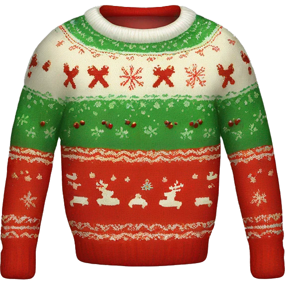 Christmas Sweater emoji