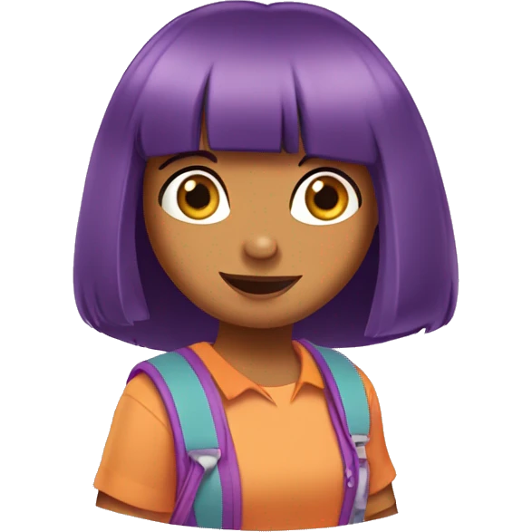 Dora the explorer emoji