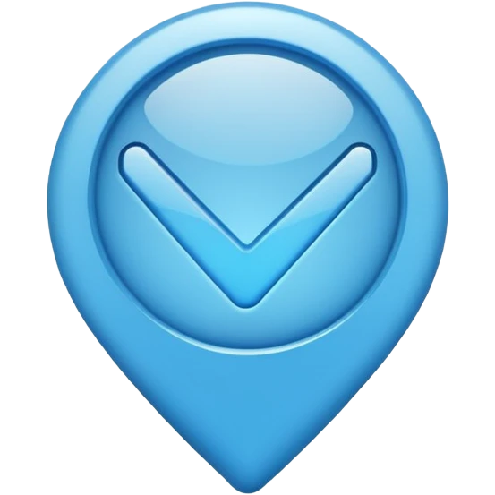 blue check mark emoji