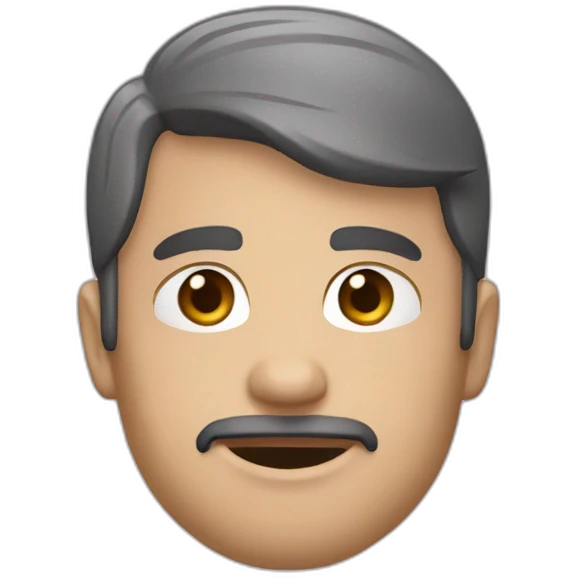 Une motarde emoji