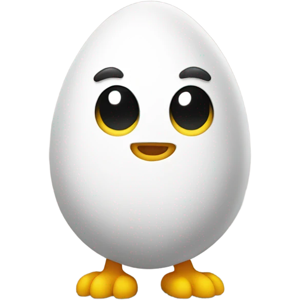 Egg with wings emoji