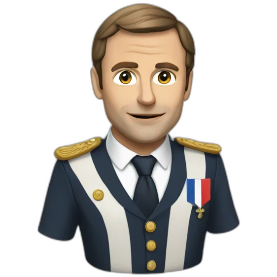 Macron sur scouteurr emoji