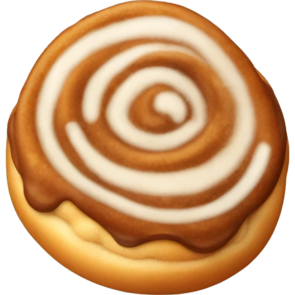 Cinnamon roll emoji