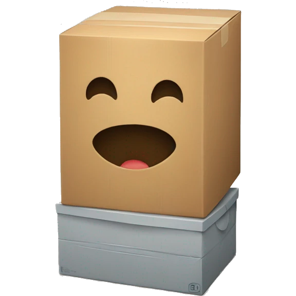 Hold a box emoji