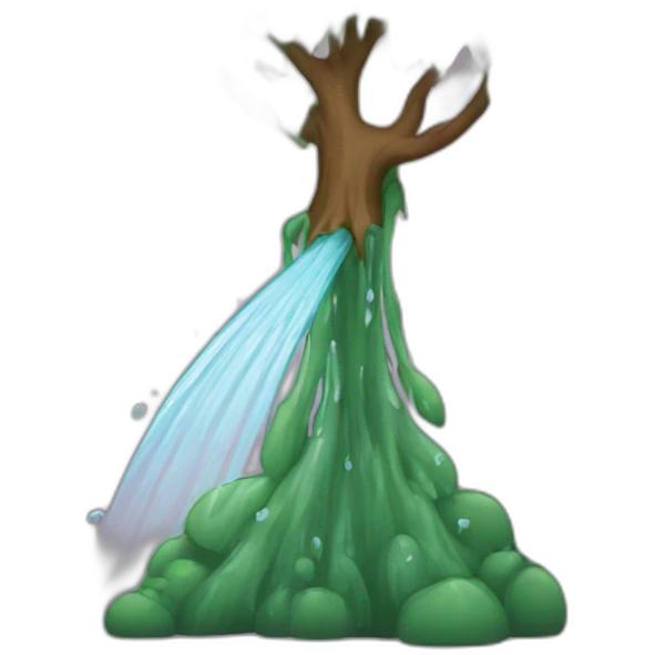 watering tree emoji