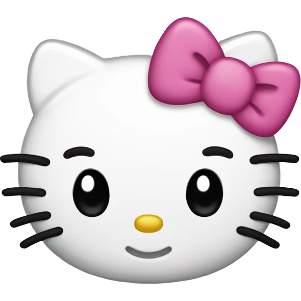 Hello kitty emoji