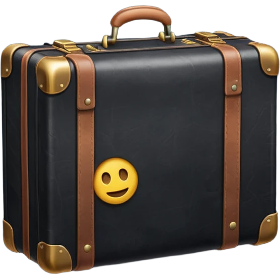 mysterious suitcase, inspired by Agent Sai Srinivas Athreya, emoji style emoji