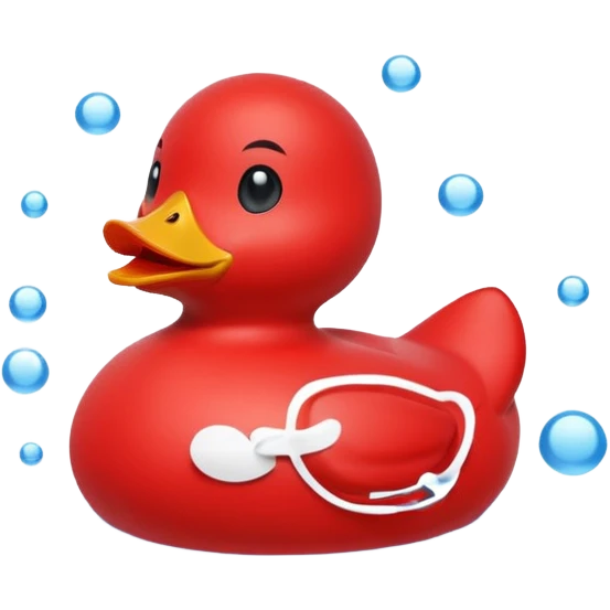 red duck emoji
