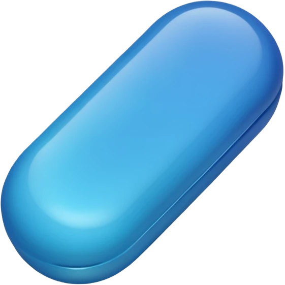 blue pill emoji