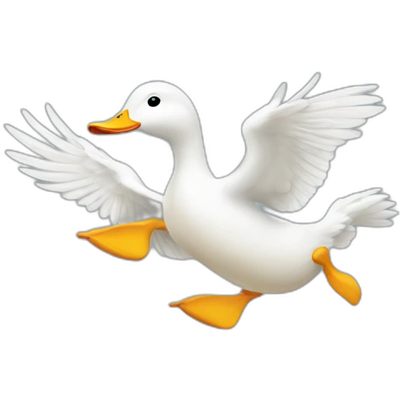 ducks running emoji