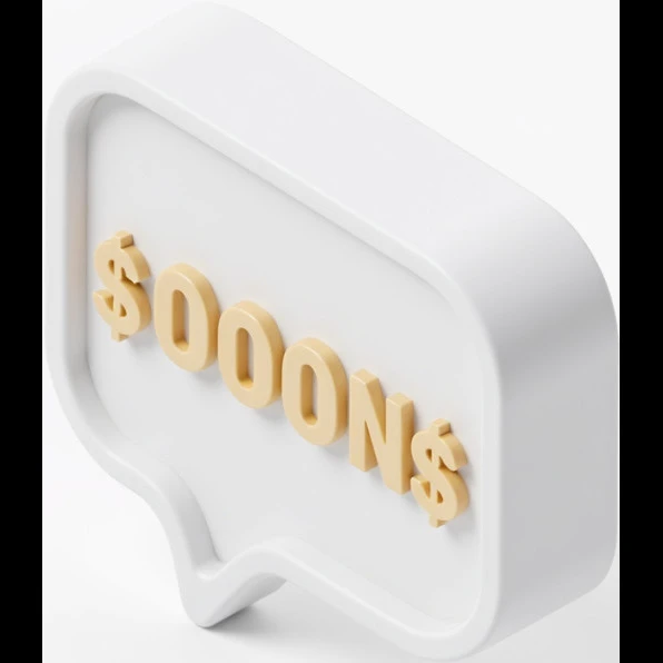 white 3d speech bubble emoji