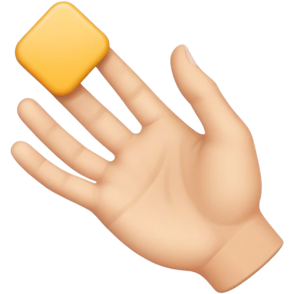 Boyskout hand emoji
