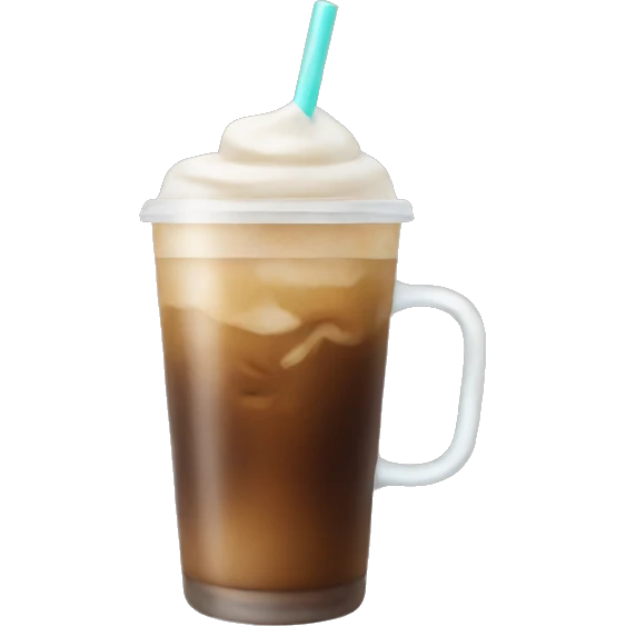 Iced coffee emoji