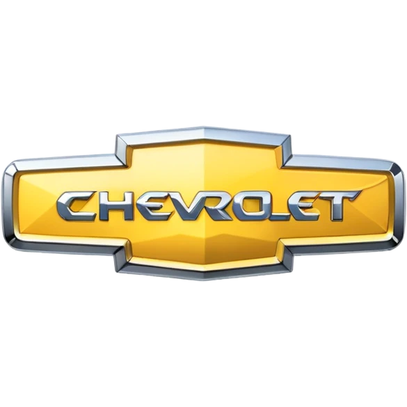 Chevrolet logo badge accurate straight emoji