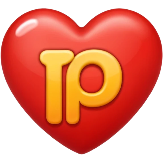 emoji herz mit buchstabe P drin emoji