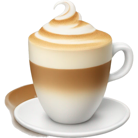 Cafe latte emoji